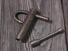 vintage USSR soviet door lock