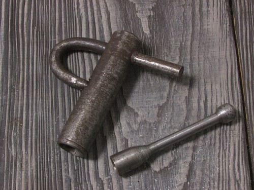 Vintage ussr soviet door lock - vintage,