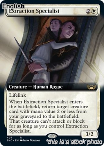Extraction specialist - extraction,