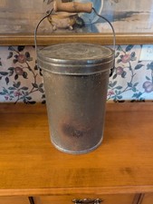 VINTAGE STEEL METAL OLD MILK
