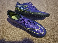 Nike Hypervenom Purple Astroturf football boots, shoes,Size 10