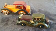 Vintage Wooden Toy/ Model Cars