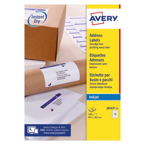 Avery inkjet - avery, (pack