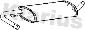 Klarius box with centre - , pipe