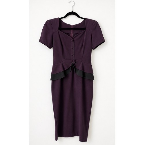 Stop staring purple peplum - staring!,