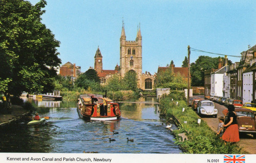 Berkshire kennet avon canal - kennet&,