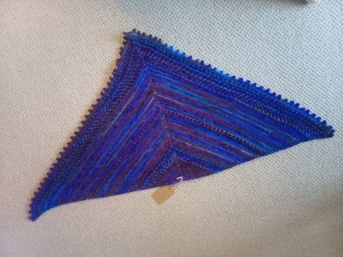 Hand knitted scarf - hand, wrap