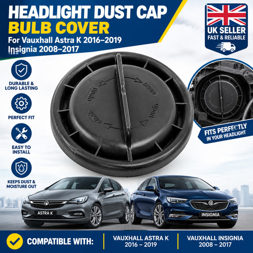 Headlight dust cap - headlight, for