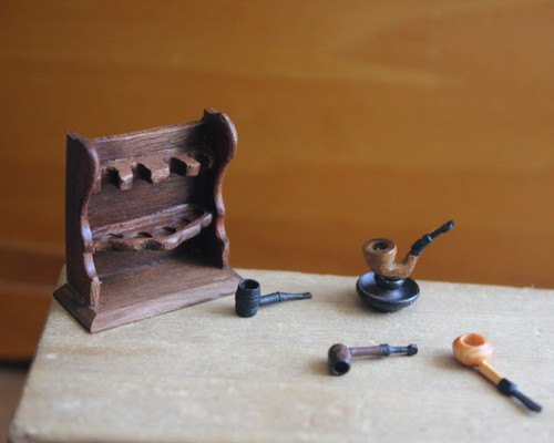 Dolls house miniature rustic - house,