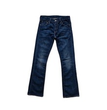 Levi's 527 Mens Blue Bootcut Slim Fit Denim Jeans Trousers. W32"× L30".