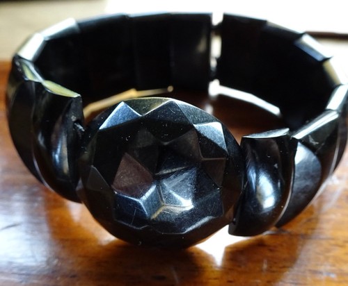 Antique victorian whitby jet - antique,