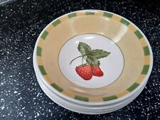 CHURCHILL SOMERSET CEREAL BOWLS X 4