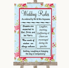 Shabby Chic Floral Rules Of
