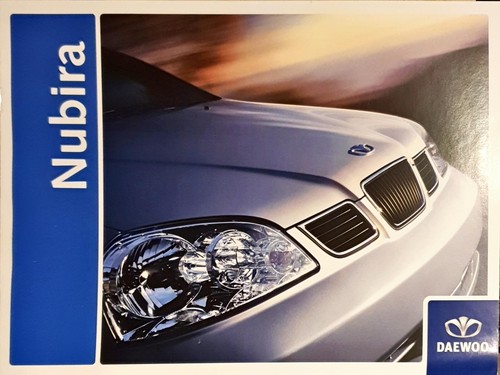 Daewoo nubira brochure 2004 - daewoo,
