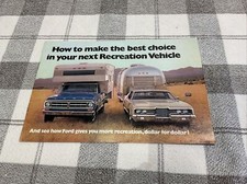 1971 Ford Trailering & Camper