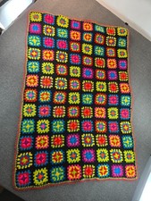 Granny Square Afghan Blanket