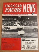 Stock Car Magazine Stock Car Racing News Vol 2 No 9 September 1961