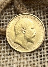 1910 22ct Edward Vll Half Gold