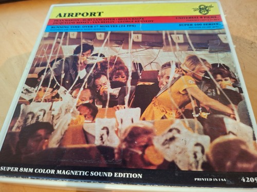 Airport 1970 super 8 colour - -,