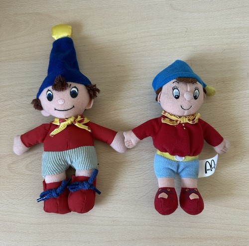 90s noddy plush doll - noddy, vintage