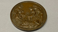 London 1862 International Exhibition Bronze Prize Medal by Wyon