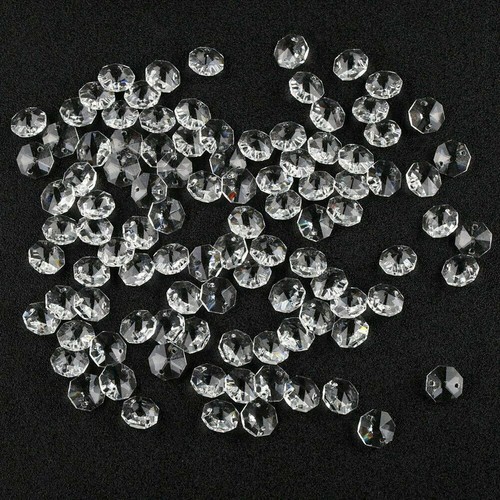 14mm octagon crystal glass - octagon,