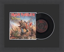 Iron Maiden - The Trooper - 1983 - Framed Single & Sleeve