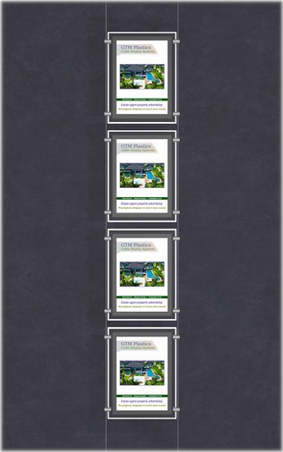 Led estate agent window - led,