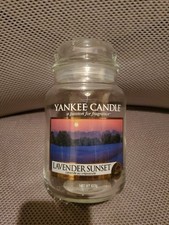 Empty Yankee Candle Large Jar - Lavender Sunset