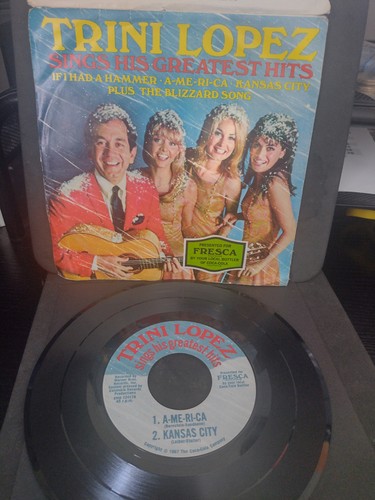 Trini lopez sings his - sings,