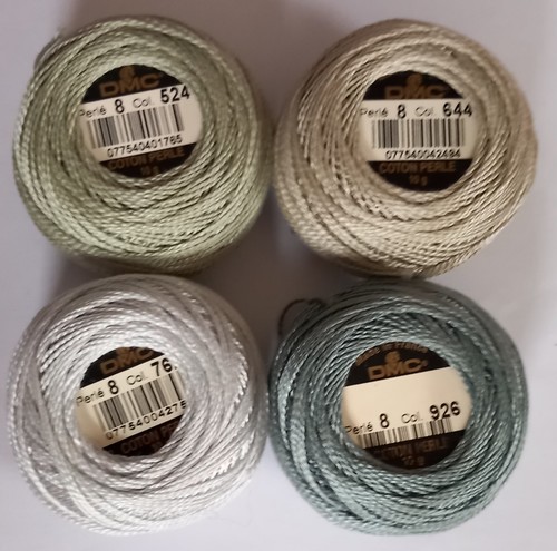 Pack dmc perle 8 - 8, cotton