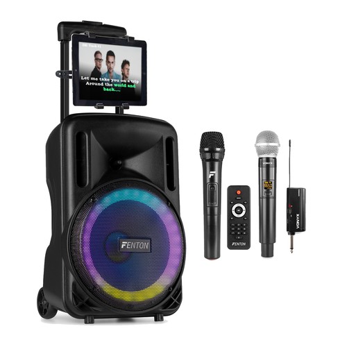 Karaoke speaker with dual - 10",
