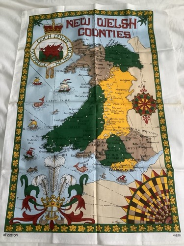 Vintage welsh counties cotton - vintage,
