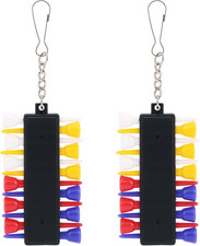 2 Sets Golf Tee Holder Kits