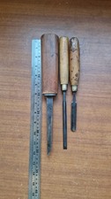 Vintage Ward Chisels  x 3