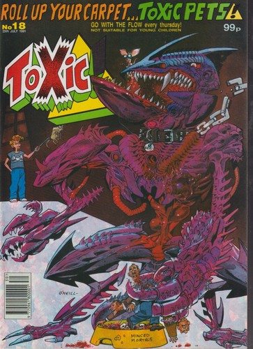 Toxic pets cover comic - pets,