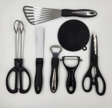 7-Piece Kitchen Starter Gift Set SKU#001H8F Black College HS Graduate