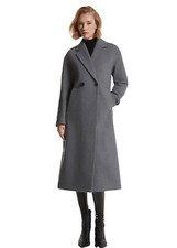 MICHAEL KORS Wool Blend Coat- Grey - Size M
