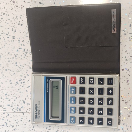 Sharp 330 calculator elsi - sharp,