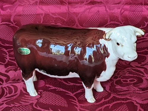 1960 beswick hereford cow - 1960,