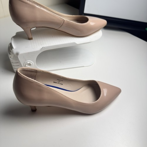 Faith nude patent - nude, pointed