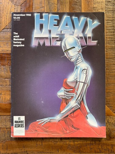 Heavy metal magazine - metal, november