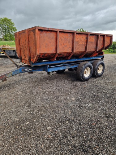 Ton dump trailer muck - 10,