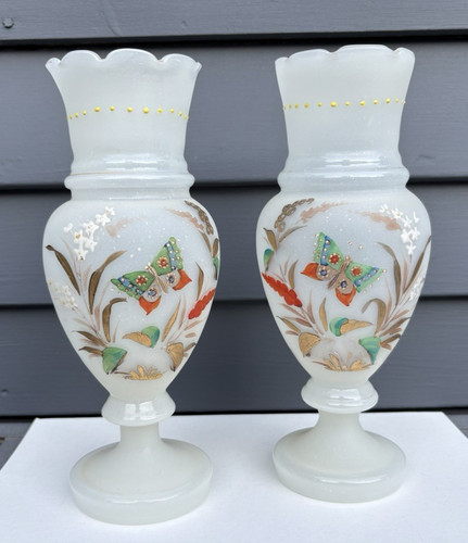 Antique bristol opaline blown - antique,
