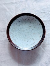 VTG Otagiri Japan Stoneware 4.25" Handcrafted Sauce Plate Rare Mint Conditon