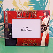 Elvis Presley 4" x 6" Metallic