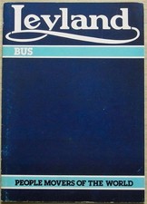LEYLAND Bus Range Commercial Sales Brochure c1981 Lit No.LB1000 Titan  Olympian+