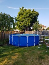 Intex Prism Frame Pool 15ft x 48in 4.57m x 1.22m. NEW LINER