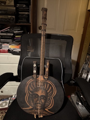 Large vintage african kora - large,
