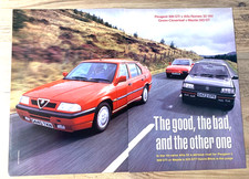 PEUGEOT 309 GTi vs ALFA 33 16v